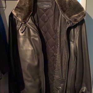 Wilson leather coat